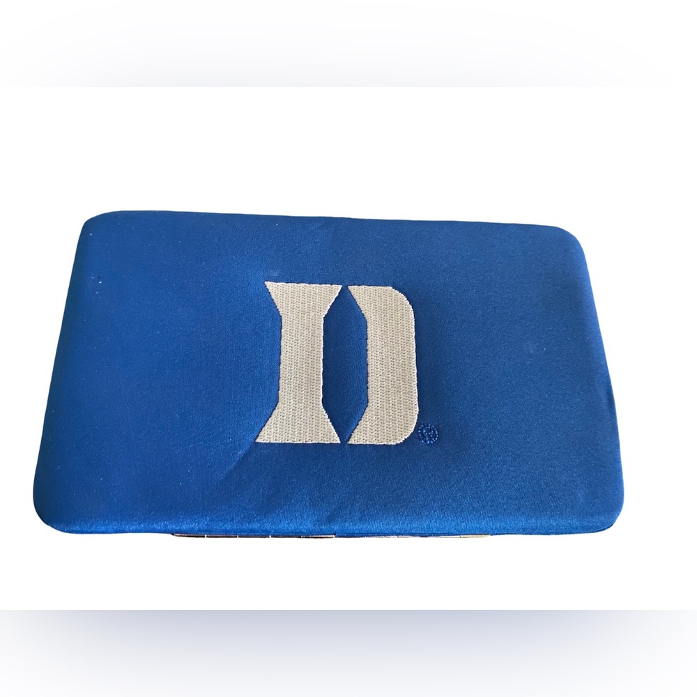 NCAA‎ Duke Blue Devils Women’s Blue Satin Clutch Wallet w/Clasp Closure